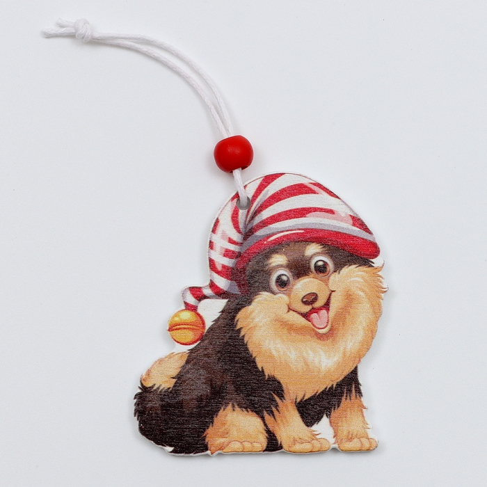 Набор подвесок в деревянной подарочной упаковке 12 шт.13x13x2 см Набор подвесок в деревянной подарочной упаковке 12 шт.13x13x2 см