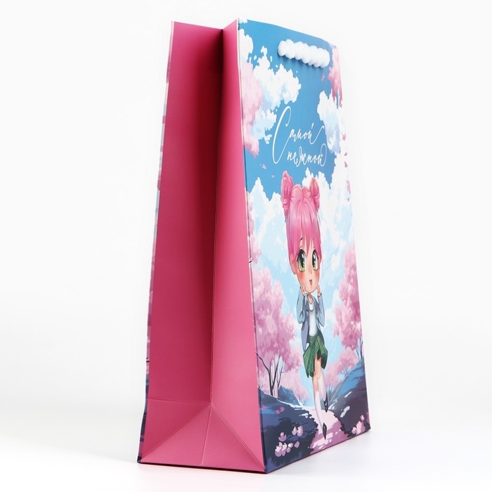 Пакет ламинированный вертикальный &laquo;Самой нежной&raquo;, M 26 х 30 х 9 см