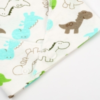 Нагрудник-бандана/слюнявчик для кормления непромокаемый с прорезывателем на кнопке, цвет голубой, МИКС Нагрудник-бандана/слюнявчик для кормления непромокаемый с прорезывателем на кнопке, цвет голубой, МИКС