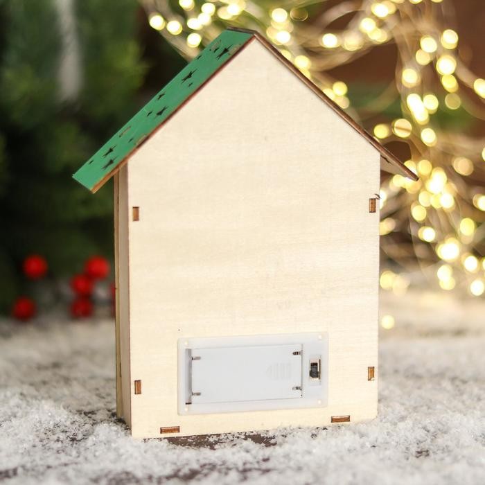 Фигурка новогодняя свет Фигурка новогодняя свет "Зима в подарках" 15х18 см