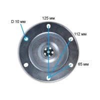 Фланец гидроаккумулятора ETERNA, нержавеющая сталь, 1"