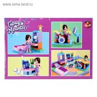 Конструктор &laquo;Город Мечты. Чудесная комната&raquo;, 108 деталей