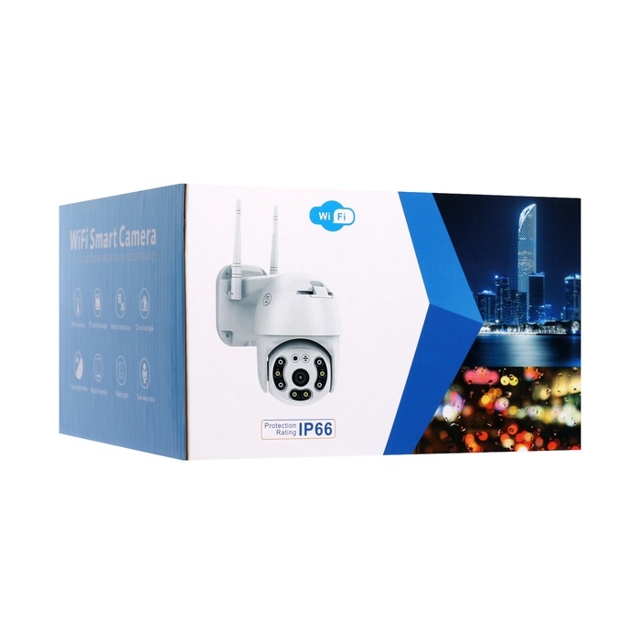 Видеокамера WiFi Cam-15, IP, 2 Мп, поворот 355 &deg;, микрофон, 3.6 мм объектив, белая