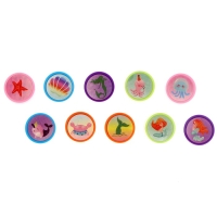 Печать цветная «Подводный мир», набор 10 шт., МИКС Печать цветная «Подводный мир», набор 10 шт., МИКС