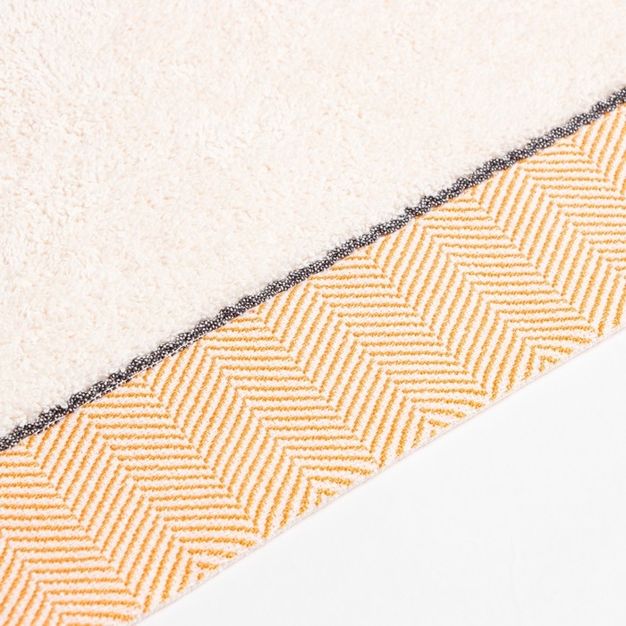 Полотенце махровое LoveLife "Бриз" 30х50 см, оранжевый, 100% хлопок, 500 гр/м2