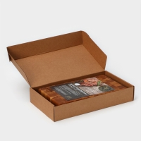 Доска разделочная Magistro, дуб, с металлической гастроёмкостью, 30,5×16,5×5 см, в крафтовой коробке Доска разделочная Magistro, дуб, с металлической гастроёмкостью, 30,5×16,5×5 см, в крафтовой коробке