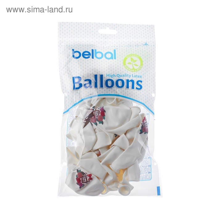 Шар латексный 14 Шар латексный 14" «8 Марта», розы, набор 25 шт.