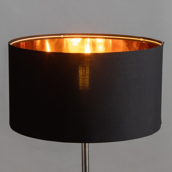 Абажур для торшера Абажур для торшера "Классика" Е27 черный золото 40х40х22см
