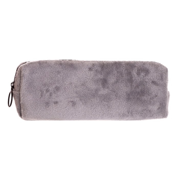 Пенал школьный на молнии "Мордочка", МИКС