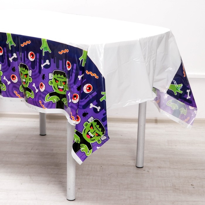 Скатерть одноразовая &laquo;Зомби&raquo; 137 х 180см, на Хэллоуин