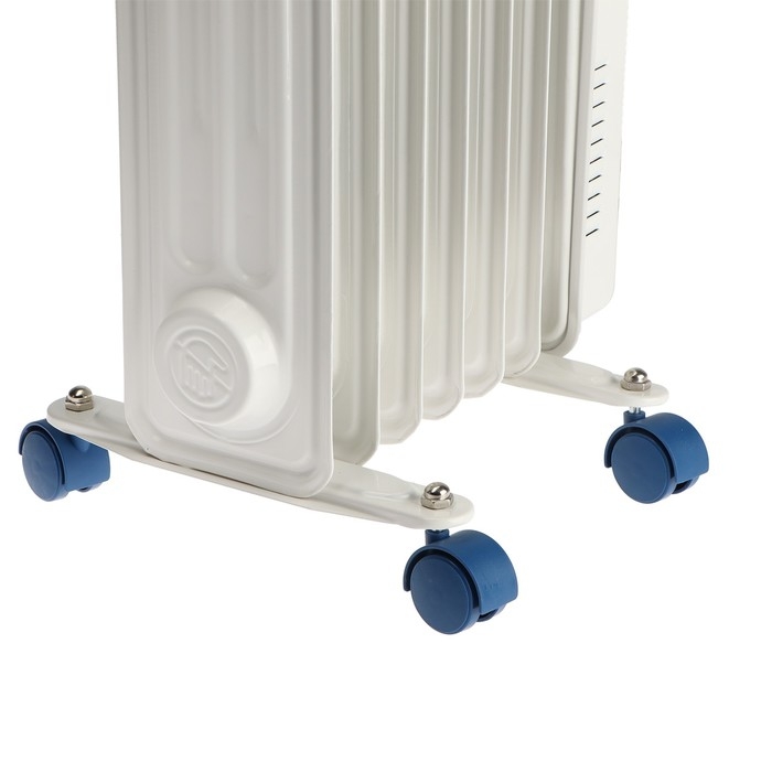 Обогреватель ENGY EN-2507, маслянный, 1500 Вт, 20 м&sup2;, 7 секций, белый