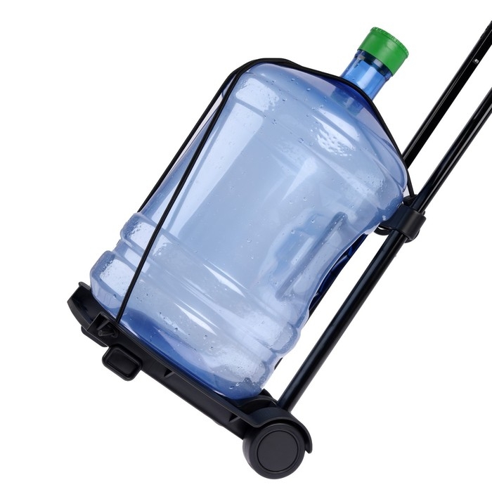 Складная тележка для покупок и багажа, до 30 кг, 250 × 330 × 445(960) мм, пластик/алюминий Складная тележка для покупок и багажа, до 30 кг, 250 × 330 × 445(960) мм, пластик/алюминий