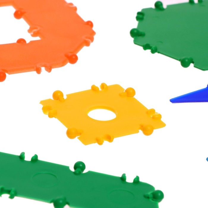 Конструктор ТИКО «Геометрия», 155 деталей, 6 колёс Конструктор ТИКО «Геометрия», 155 деталей, 6 колёс