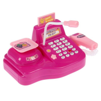 Игровой набор касса &laquo;Магазинчик&raquo;, с аксессуарами, свет, звук, цвета МИКС