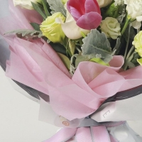 Фетр для упаковок и поделок, однотонный, оливковый, двусторонний, зеленый, рулон 1шт., 50 см x 15 м Фетр для упаковок и поделок, однотонный, оливковый, двусторонний, зеленый, рулон 1шт., 50 см x 15 м