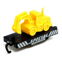 Железная дорога &laquo;Строитель&raquo;, работает от батареек