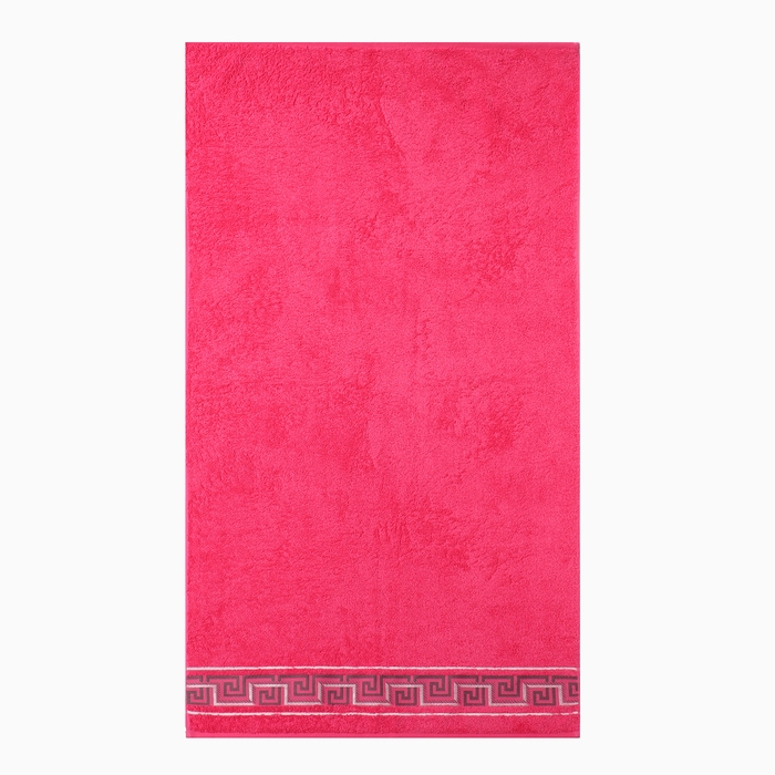 Полотенце махровое Tavropos 70х130см, цвет розовый, 460г/м, хлопок