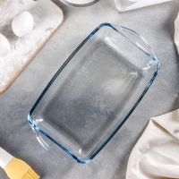 Форма для запекания прямоугольная Borcam, 1,3/0,9 л, 28,6&times;16&times;5 см, с крышкой