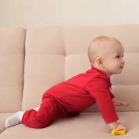 Комбинезон детский MINAKU цвет красный, рост 74-80 см