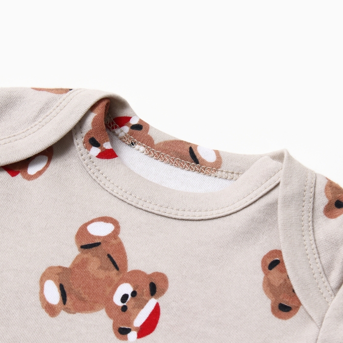 Боди Крошка Я "Новогодние медвежата", рост 80-86 см