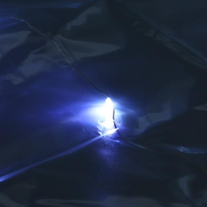 Плёнка упаковочная с гирляндой &laquo;Разноцветная&raquo;, 60 х 60 см