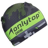 Шапочка для плавания ONLYTOP взрослая, тканевая, обхват 54-60 см Шапочка для плавания ONLYTOP взрослая, тканевая, обхват 54-60 см