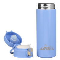 Термокружка, 420 мл, Simple "Мастер К", сохраняет тепло до 8 ч, сиреневая Термокружка, 420 мл, Simple "Мастер К", сохраняет тепло до 8 ч, сиреневая