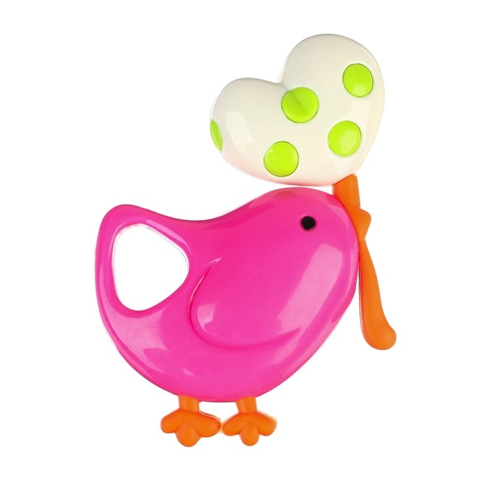 Набор погремушек &laquo;Олененок и Птичка&raquo;, 2 шт, Крошка Я
