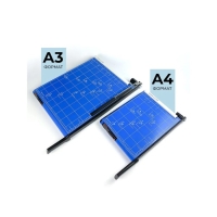 Резак сабельный A3, резка до 12 листов, длина реза 460 мм, металлическая основа, Гелеос РС A3 Резак сабельный A3, резка до 12 листов, длина реза 460 мм, металлическая основа, Гелеос РС A3