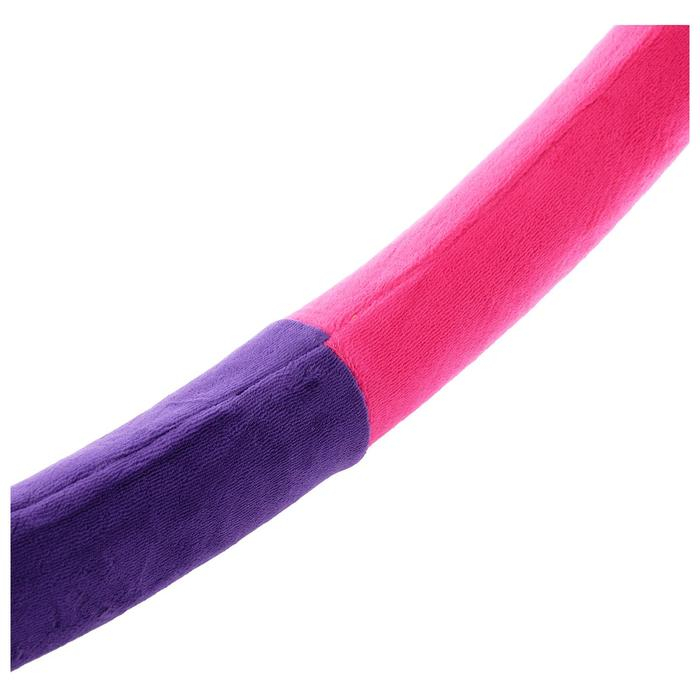 Обруч утяжеленный ONLYTOP «Идеальный силуэт», d=90 см, 2,0 кг, цвета МИКС Обруч утяжеленный ONLYTOP «Идеальный силуэт», d=90 см, 2,0 кг, цвета МИКС