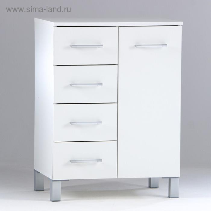 Комод для ванной комнаты, четыре ящика, 60 х 40 х 80 см