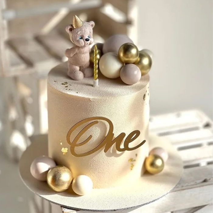 Набор топперов «Бусины», набор 20 шт., цвет золото Набор топперов «Бусины», набор 20 шт., цвет золото