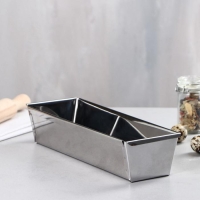 Форма для выпечки &laquo;Хлеб&raquo;, H-6 см, 9 х 25 см, 1,35 л, тип 3