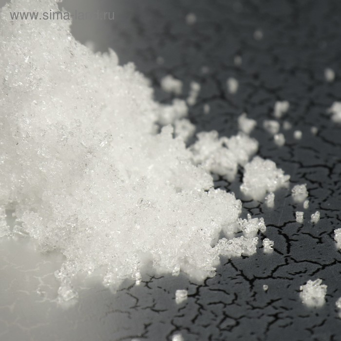 Снег искусственный сыпучий для декора «Хрустящий» 480 г Снег искусственный сыпучий для декора «Хрустящий» 480 г