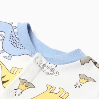 Кофточка детская, цвет белый/дино, рост 80 см Кофточка детская, цвет белый/дино, рост 80 см