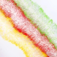 Мишура "Искорка" цветные кончики, d-9 см 200 см, микс Мишура "Искорка" цветные кончики, d-9 см 200 см, микс