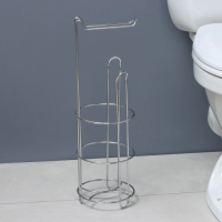 Держатель-стойка для туалетной бумаги Доляна, 14,5&times;15&times;48 см