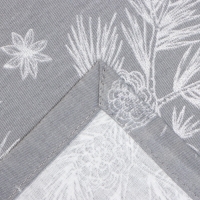 Дорожка Этель &laquo;Серебряные ветки&raquo;, 40х149 см, саржа 190 г/м2