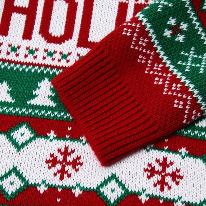 Джемпер вязаный детский KAFTAN Holidays размер 32, (110-116 см)