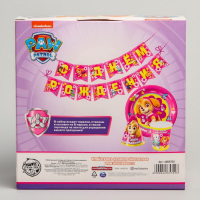 Набор бумажной посуды, на 6 персон "С днем рождения!", Щенячий патруль