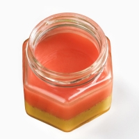 Новый год! Крем мёд двуслойный &laquo;Верь в чудо&raquo; фисташка и малина , 120 г