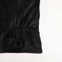 Перчатки мужские, размер XXXL, с утеплителем, цвет чёрный Перчатки мужские, размер XXXL, с утеплителем, цвет чёрный