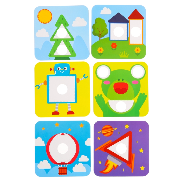 Развивающий набор &laquo;Кубик с мозаикой&raquo;