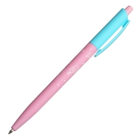 Ручка шариковая автоматическая BrunoVisconti HappyClick "Зефирные животные. Единорожки", узел 0.5 мм, синие чернила, матовый корпус Soft Touch Ручка шариковая автоматическая BrunoVisconti HappyClick "Зефирные животные. Единорожки", узел 0.5 мм, синие чернила, матовый корпус Soft Touch