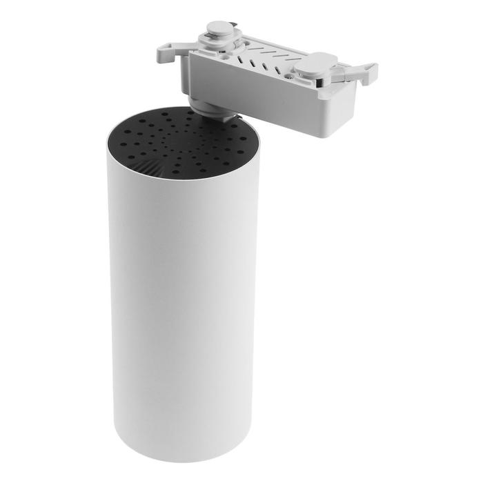 Трековый светильник, Luazon lighting, LTL-011, 24 deg, 30 W, 2100 Lm, 6500K, холодн. бел., Белый Трековый светильник, Luazon lighting, LTL-011, 24 deg, 30 W, 2100 Lm, 6500K, холодн. бел., Белый