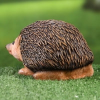 Садовая фигура "Ежик ползет" 19х10х9см Садовая фигура "Ежик ползет" 19х10х9см