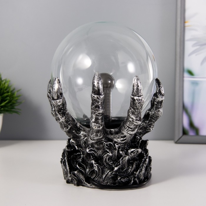 Плазменный шар полистоун Плазменный шар полистоун "Рука из подземелья" 20х17х11 см