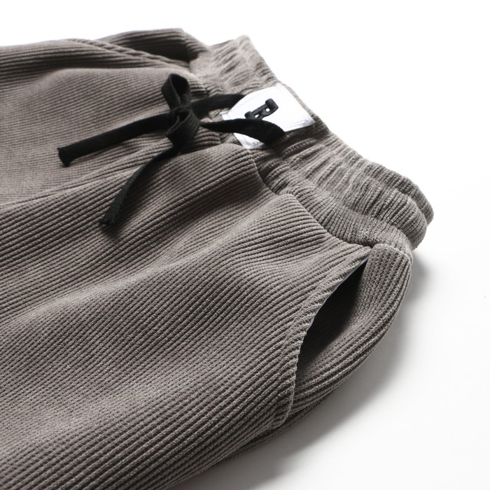 Брюки для девочек, НАЧЁС, цвет серый, рост 122-128 см