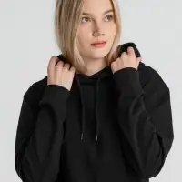 Толстовка с капюшоном унисекс Hoodie, черная, размер S Толстовка с капюшоном унисекс Hoodie, черная, размер S