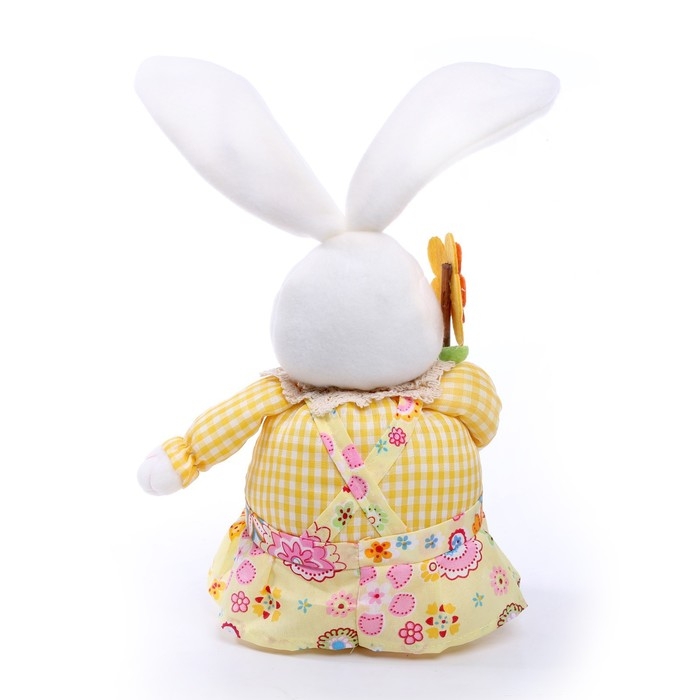 Мягкая игрушка «Зайка с цветком», 22 см Мягкая игрушка «Зайка с цветком», 22 см